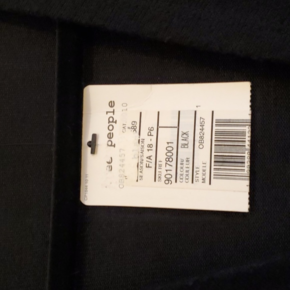 Free People black sweater dress size xs - Picture 4 of 5